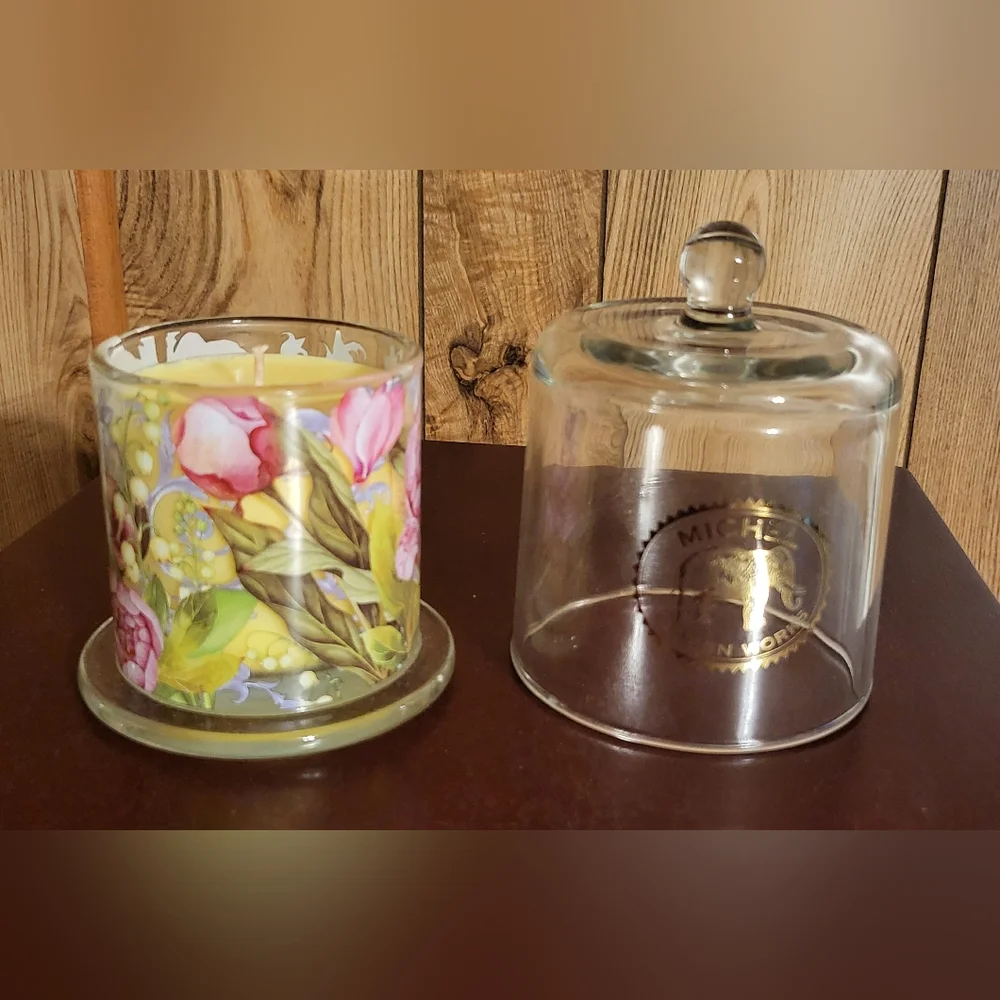 Michel Design Candle Works Phony Scented Soy Candle  with Cloche